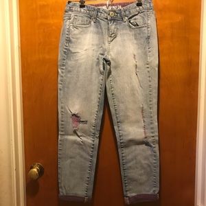 Mossimo crop capri jeans size 5